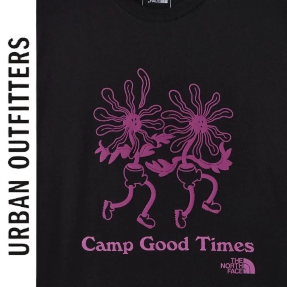 The North Face UO Urban Outfitters Black Places We Love Tee Shirt T-Shirt NEW S